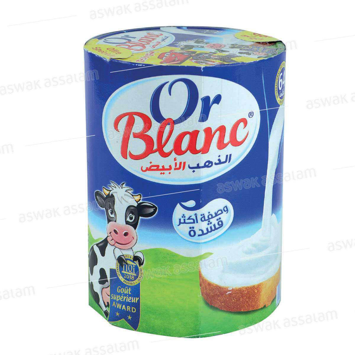 FROMAGE FONDU 64 PORTIONS OR BLANC