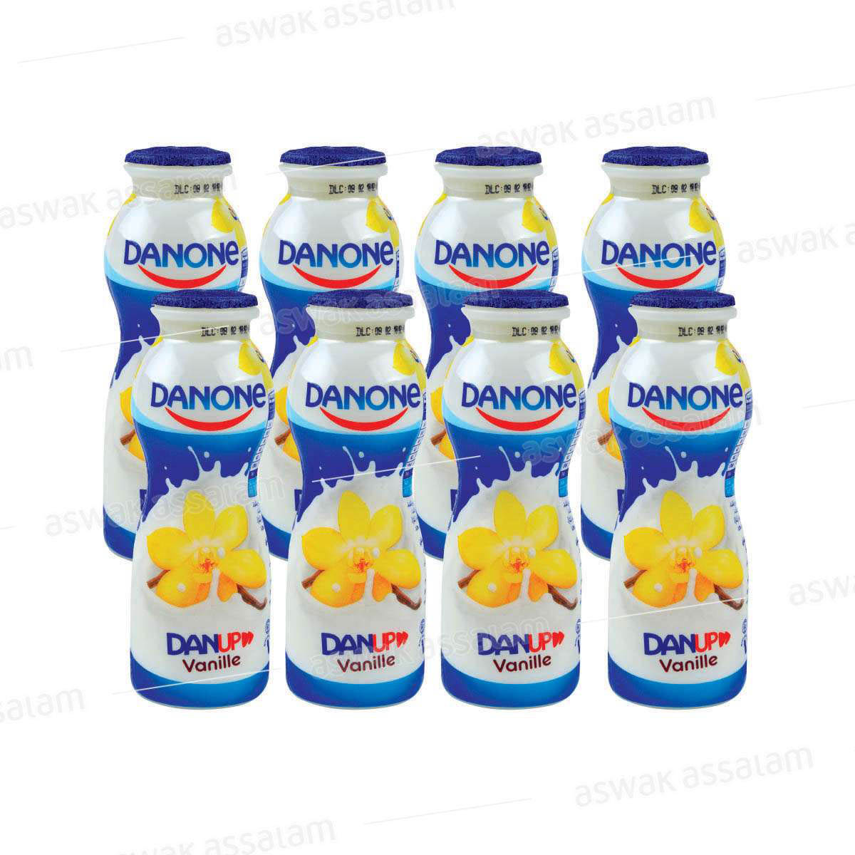DAN'UP VANILLE 8 *170G PACK DANONE