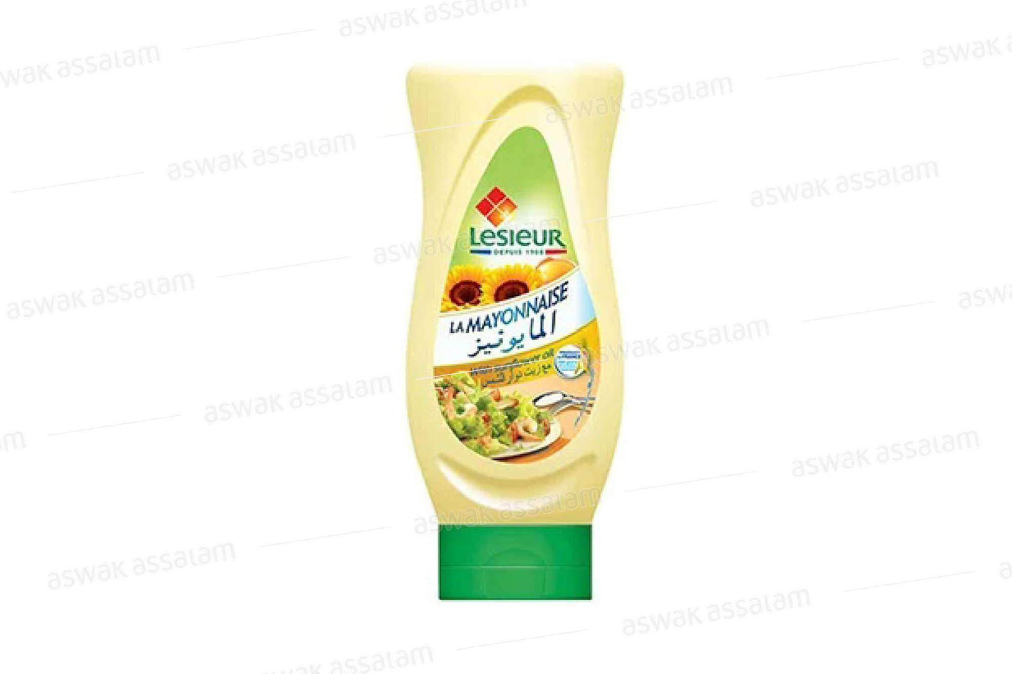 MAYONNAISE SQUEEZE TOP DOWN 425G LESIEUR