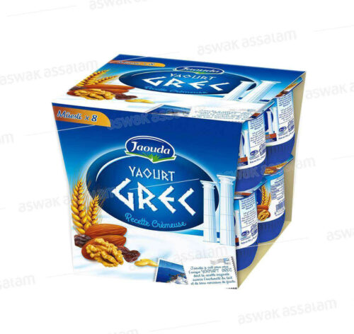 YAOURT GREC MUESLI 8*110G PACK JAOUDA