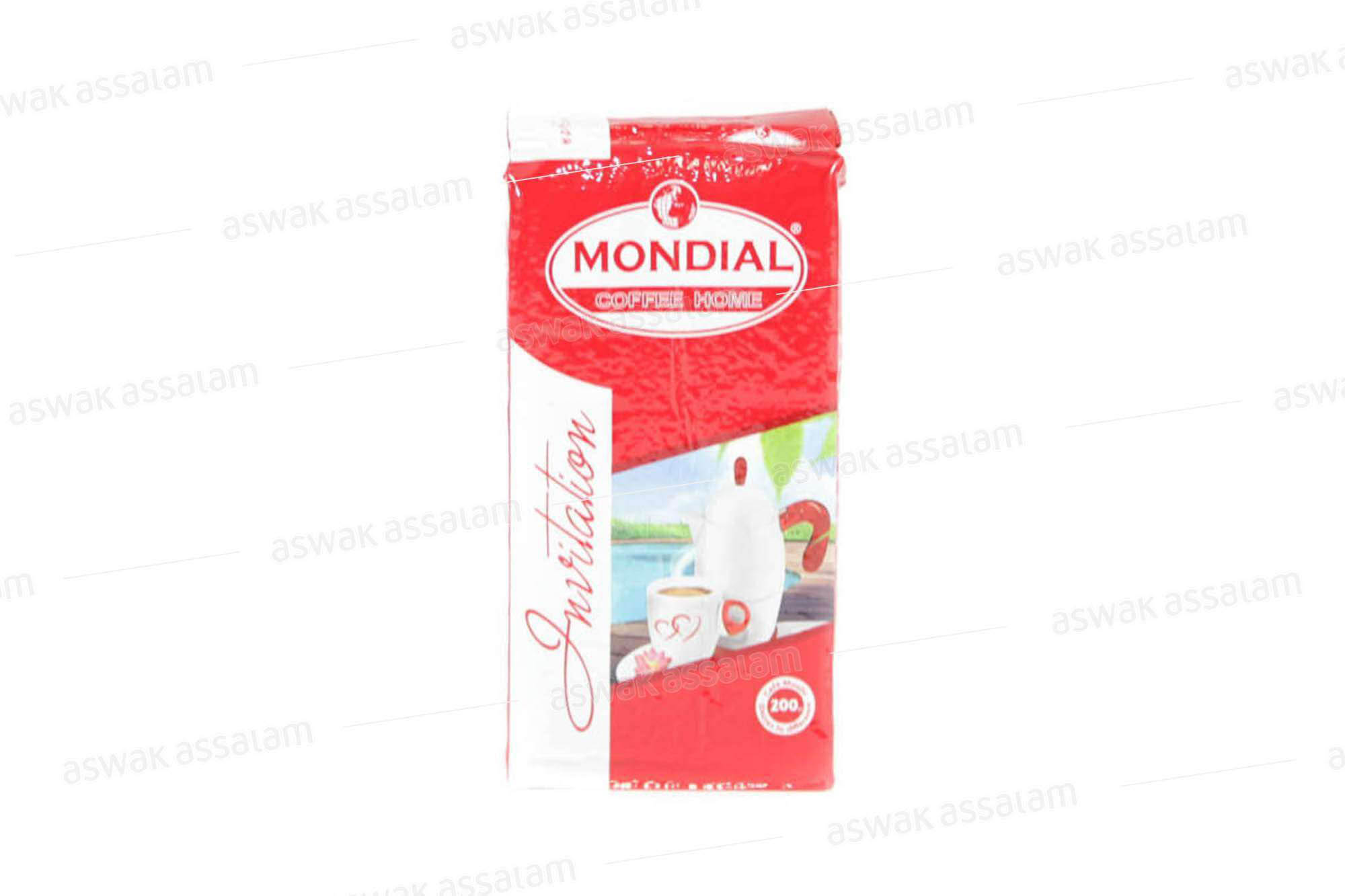 CAFE MOULU INVITATION 200G MONDIAL
