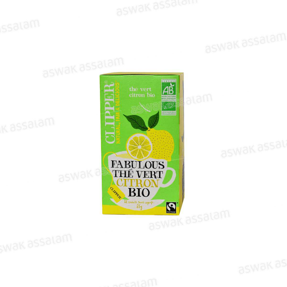 THE VERT FABULOUS AU CITRON BIO CLIPPER