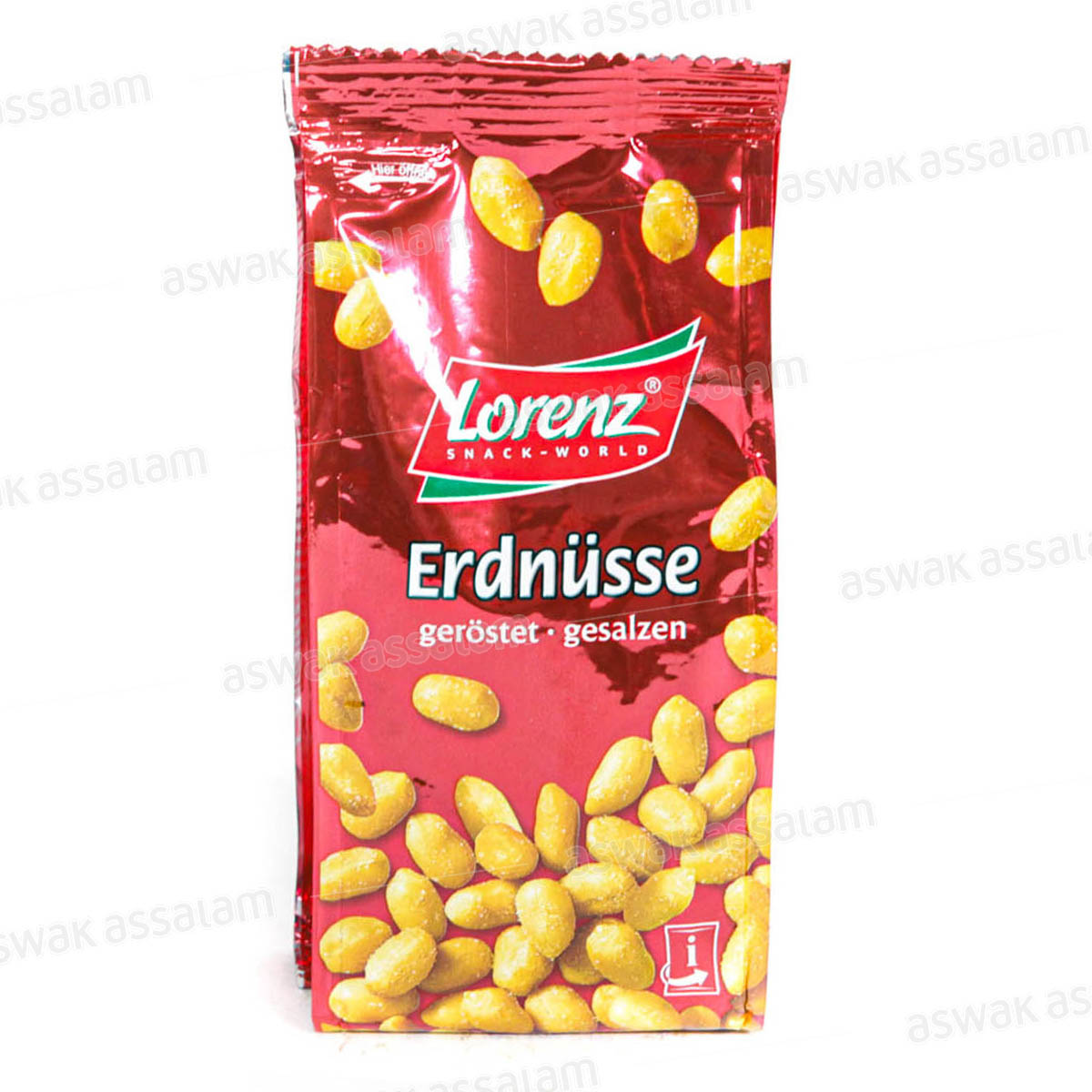 CACAHUETES SALEES 200G LORENZ