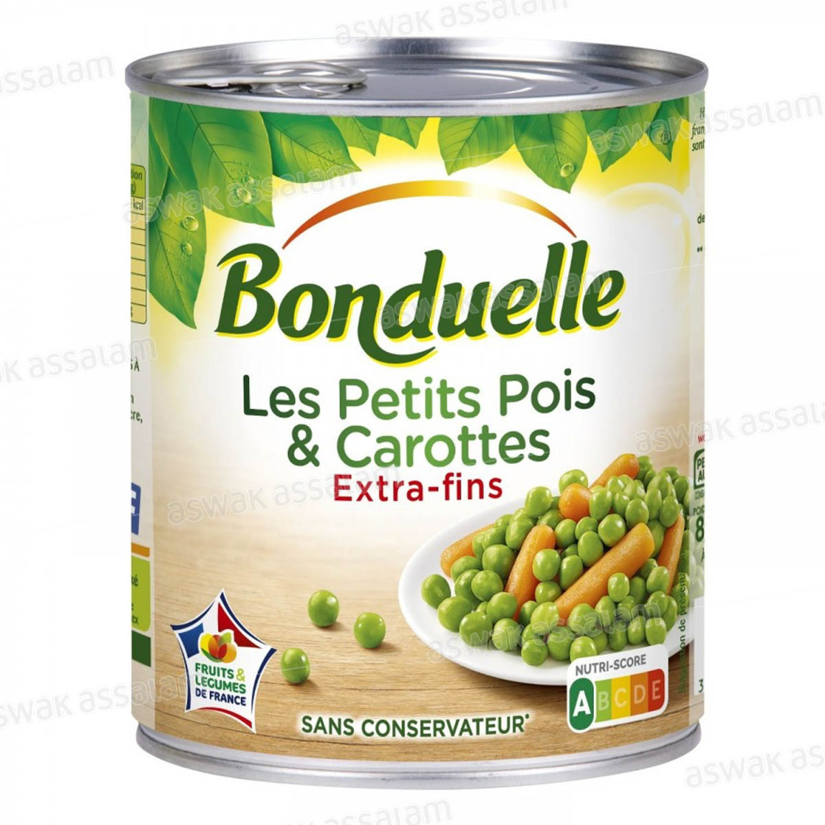 PETITS POIS ET CAROTTES EXTRA FINS 400G BONDUELLE