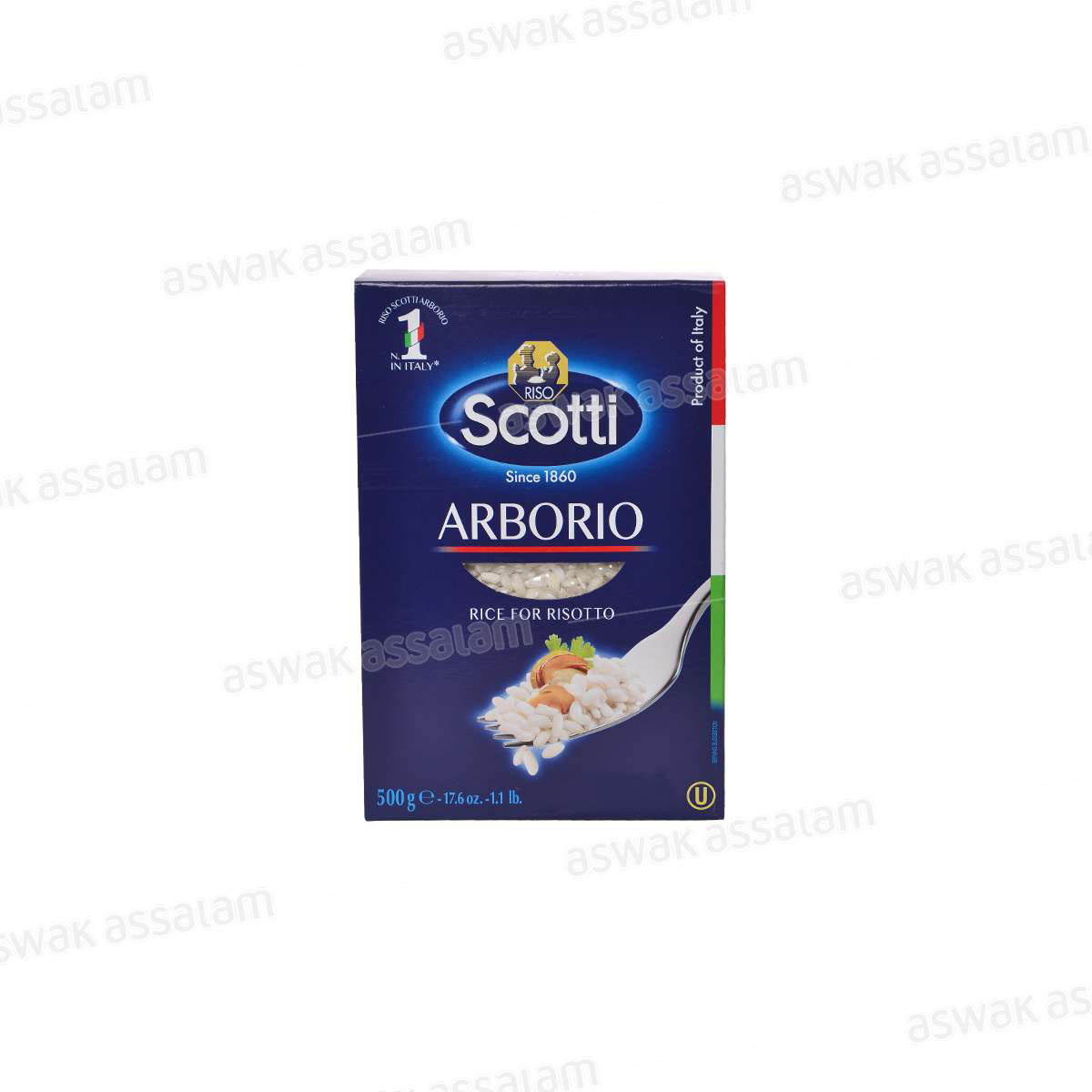 RIZ POUR RISOTTO ARBORIO 500G SCOTTI
