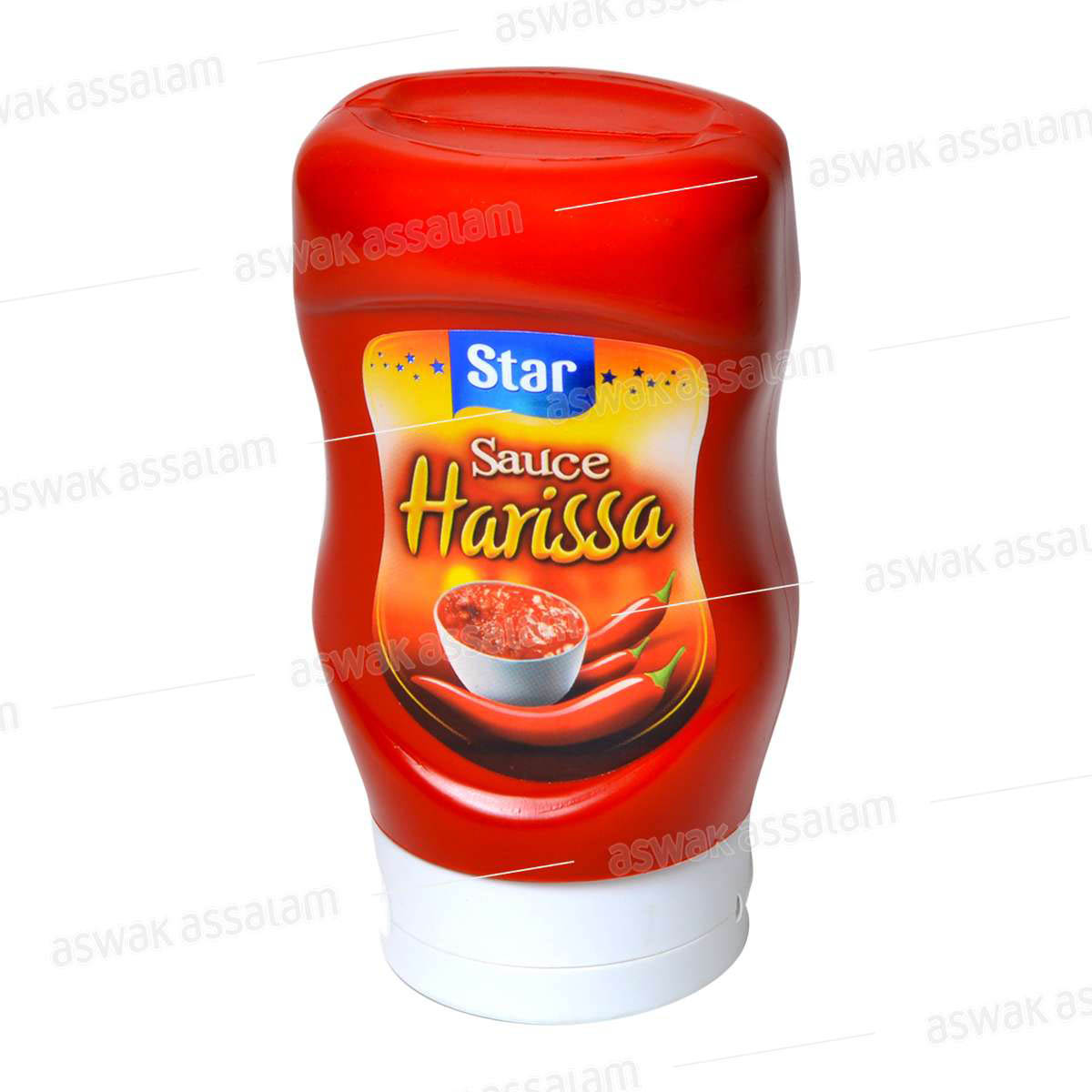 SAUCE HARISSA TETE EN BAS 320G STAR