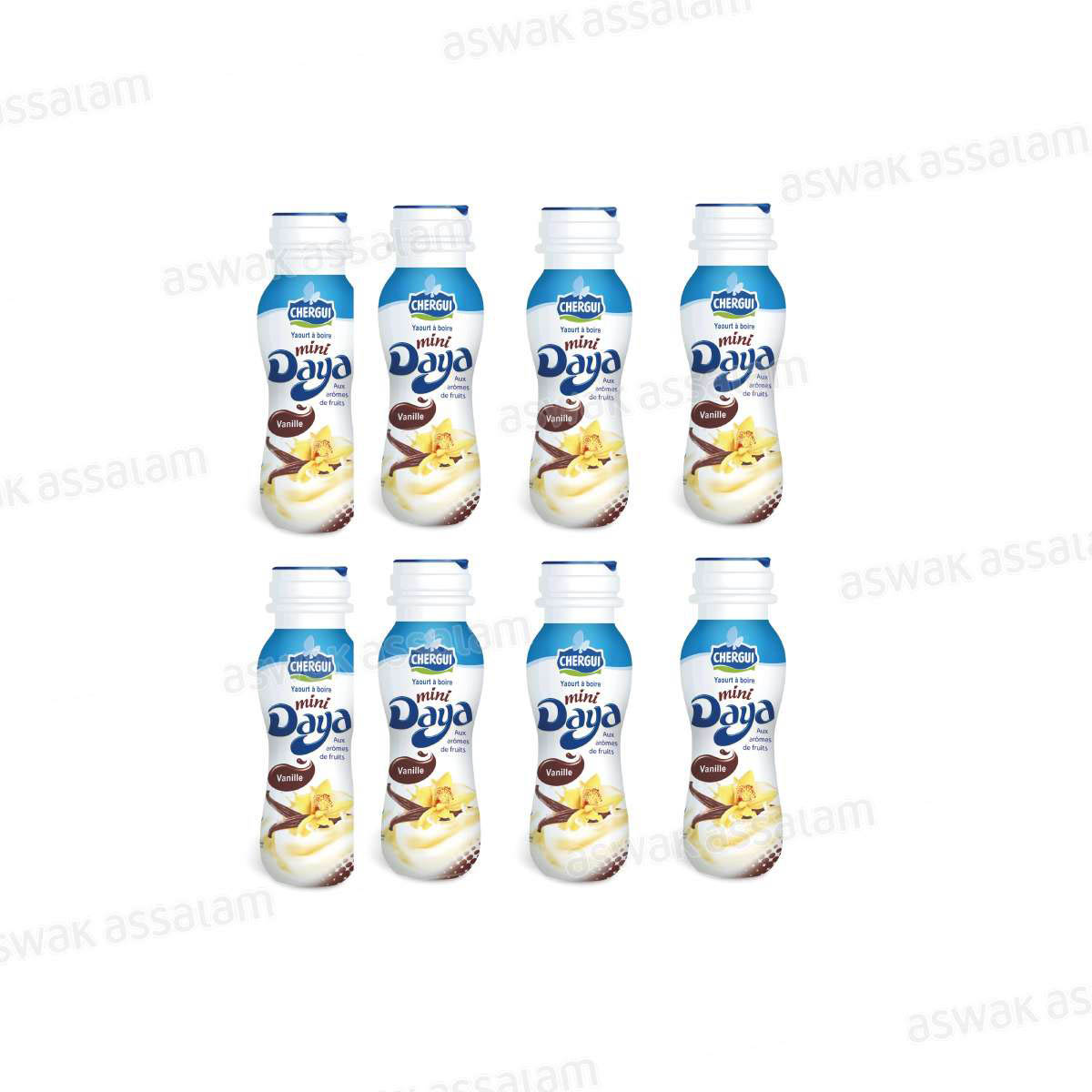 YAOURT A BOIRE MINI DAYA VANILLE PACK DE 8*180G CHERGUI