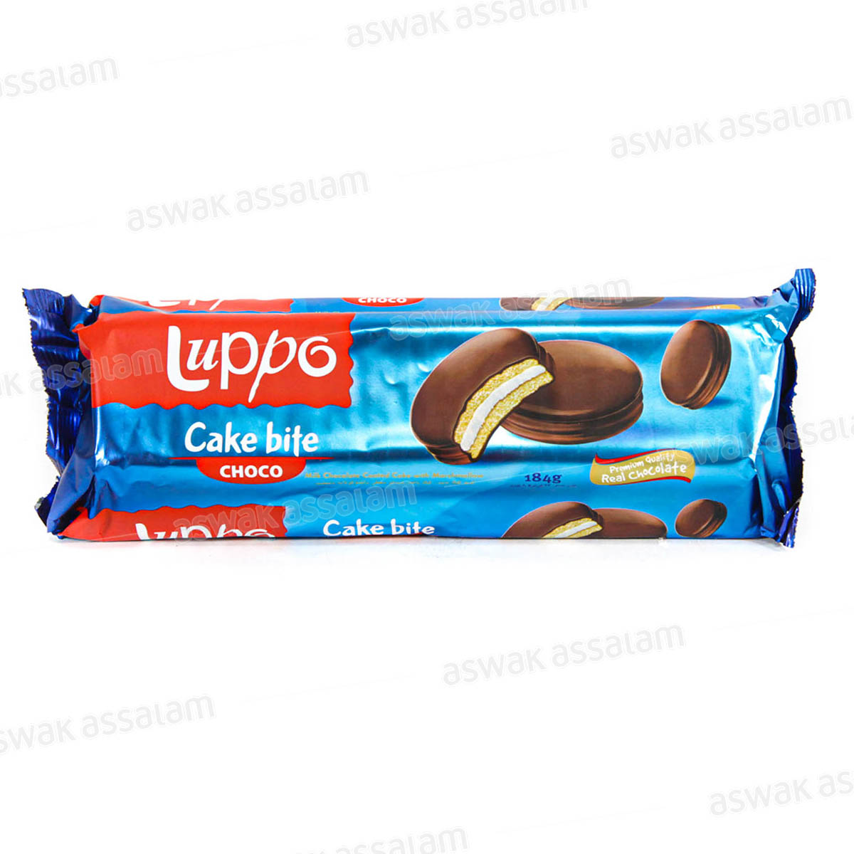 CAKE BITE CHOCO 184G LUPPO
