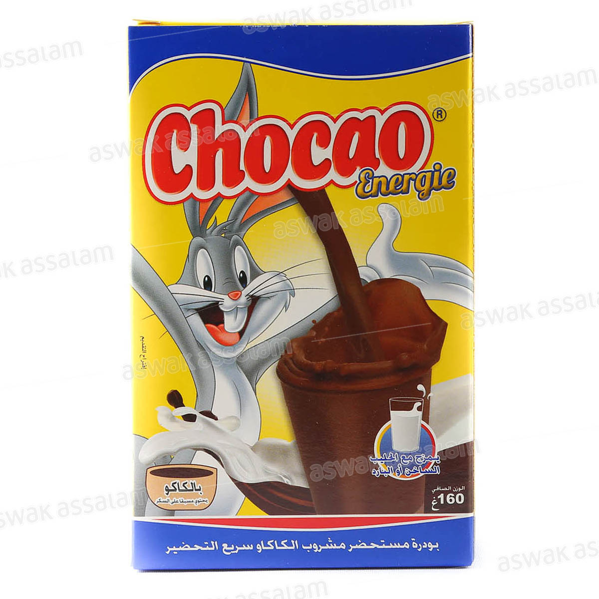 CHOCOLAT EN POUDRE ENERGIE 160G CHOCAO