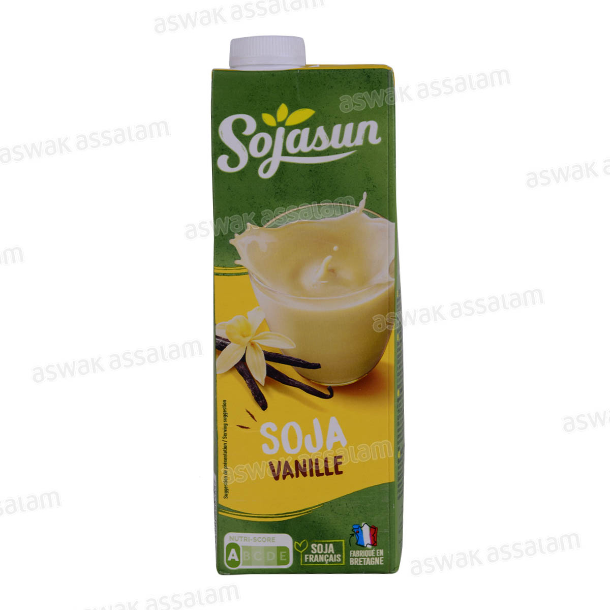 BOISSON AU SOJA VANILLE 1L SOJASUN