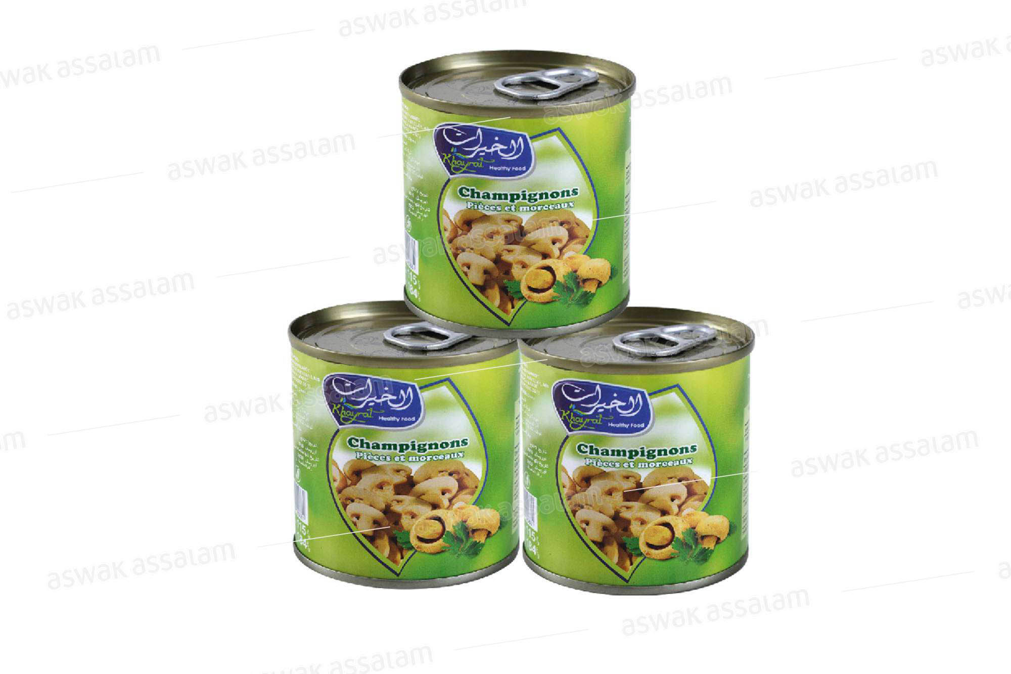 CHAMPIGNONS COUPES 3*184G KHAYRAT