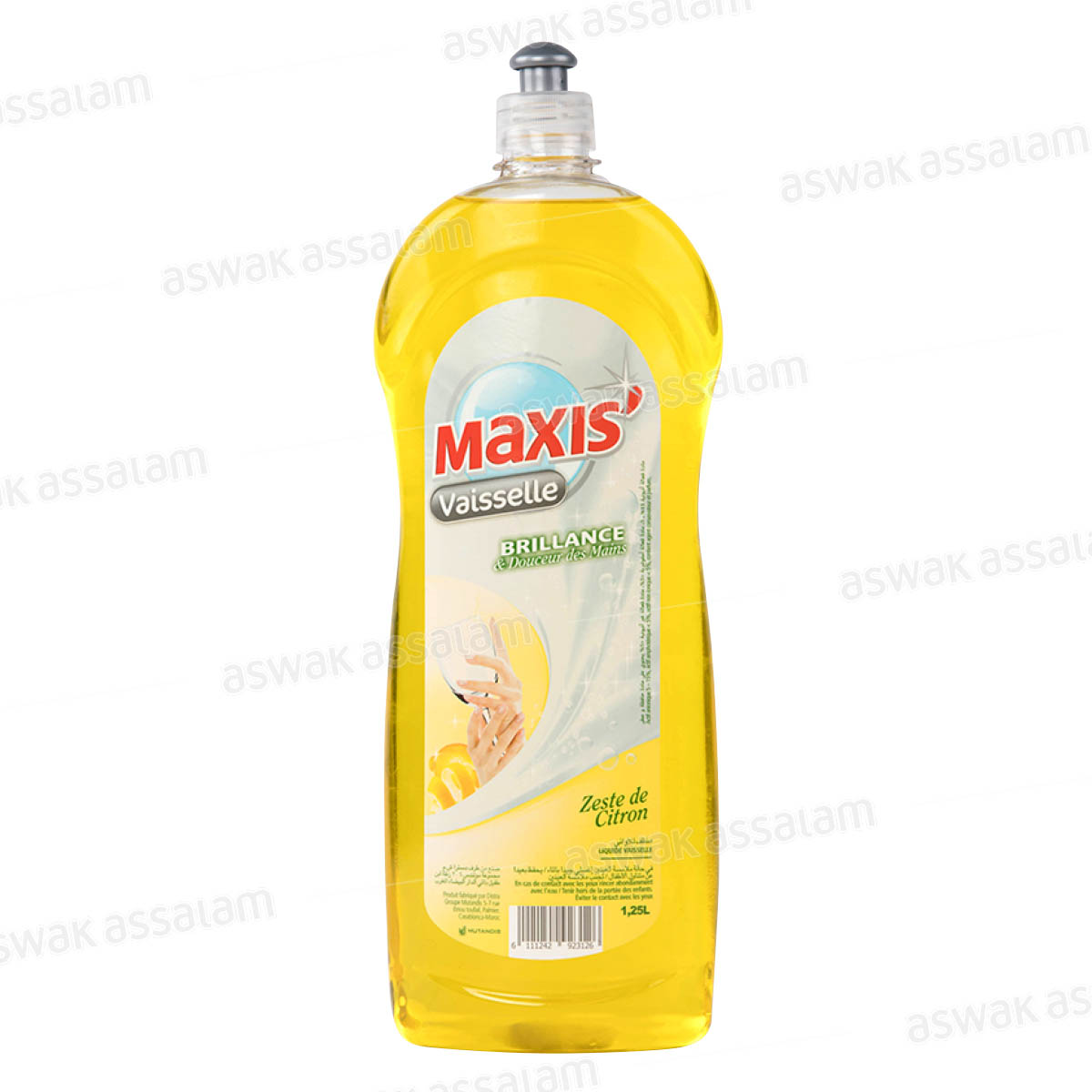 LIQUIDE VAISSELLE CITRON 1.25L MAXI'S