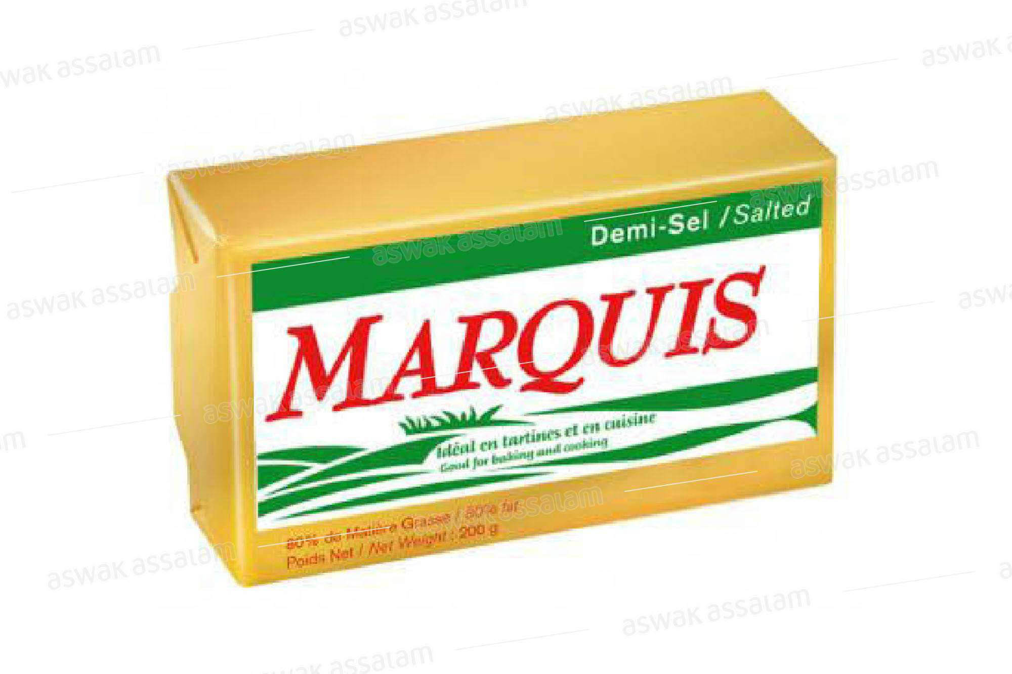 BEURRE MARQUIS DEMI SEL 200G ELLE&VIRE