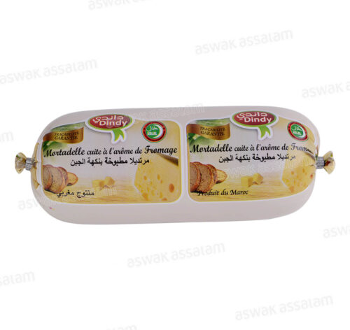 MORTADELLE DE DINDE AU FROMAGE 600G DINDY