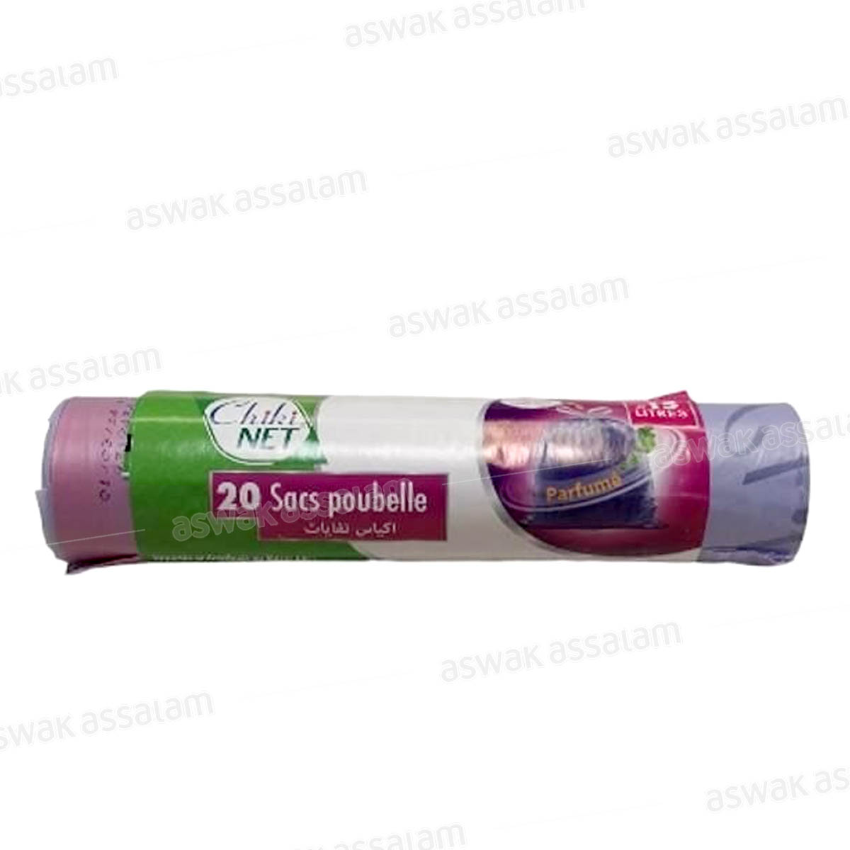 SAC POUBELLE PARFUME 15L 20 UNITES CHIKINET