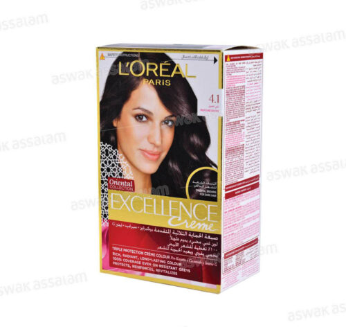 COLORATION CREME 4.1 BRUN PROFOND EXCELLENCE