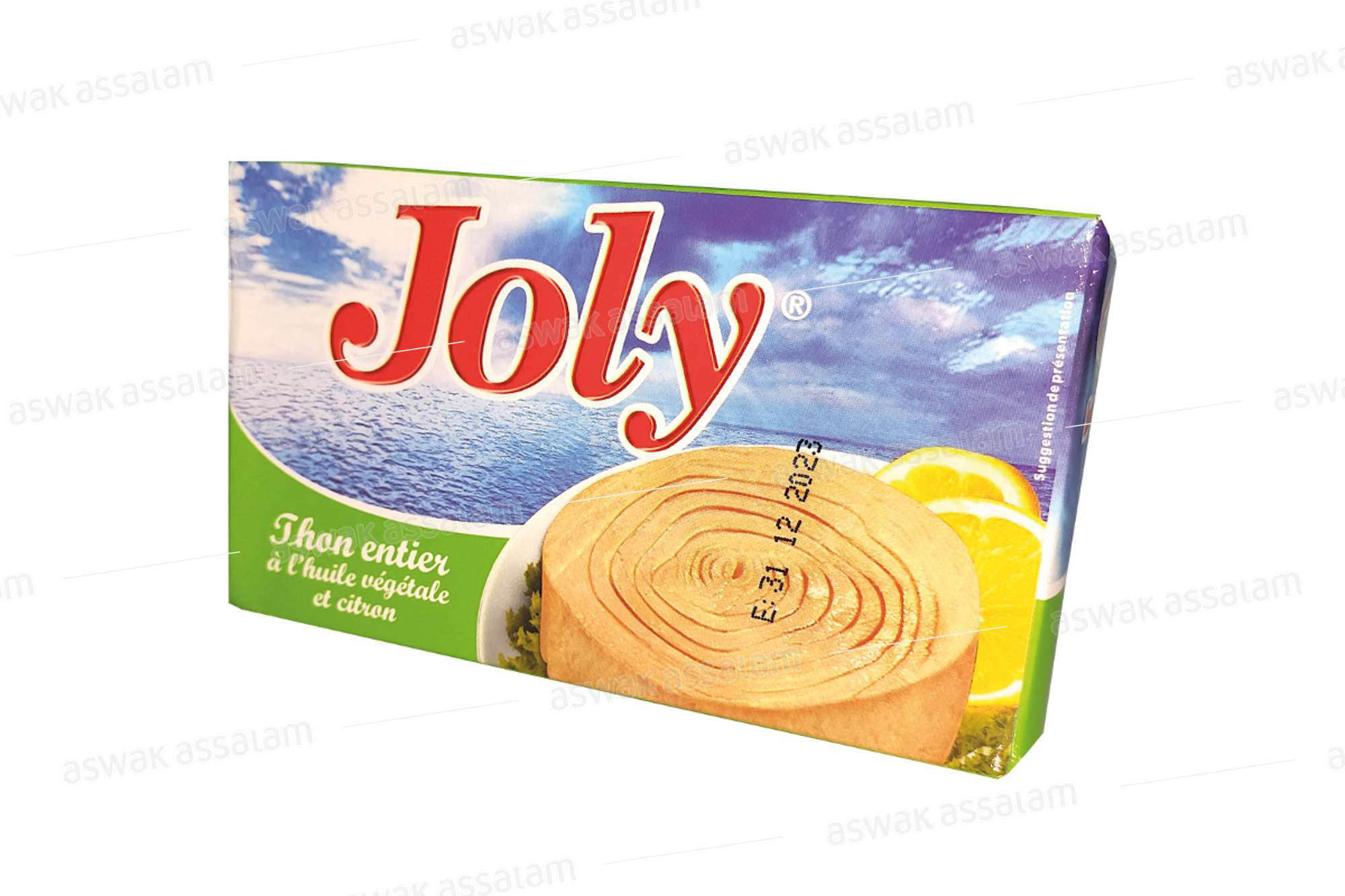 THON HUILE VEGETALE AU CITRON 125G JOLY