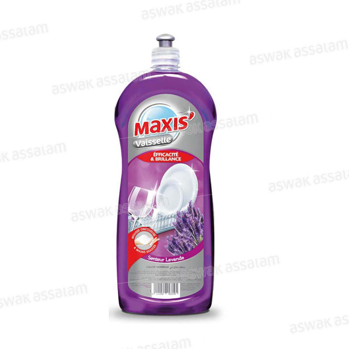 LIQUIDE VAISSELLE PARFUM LAVANDE 750 ML MAXIS'