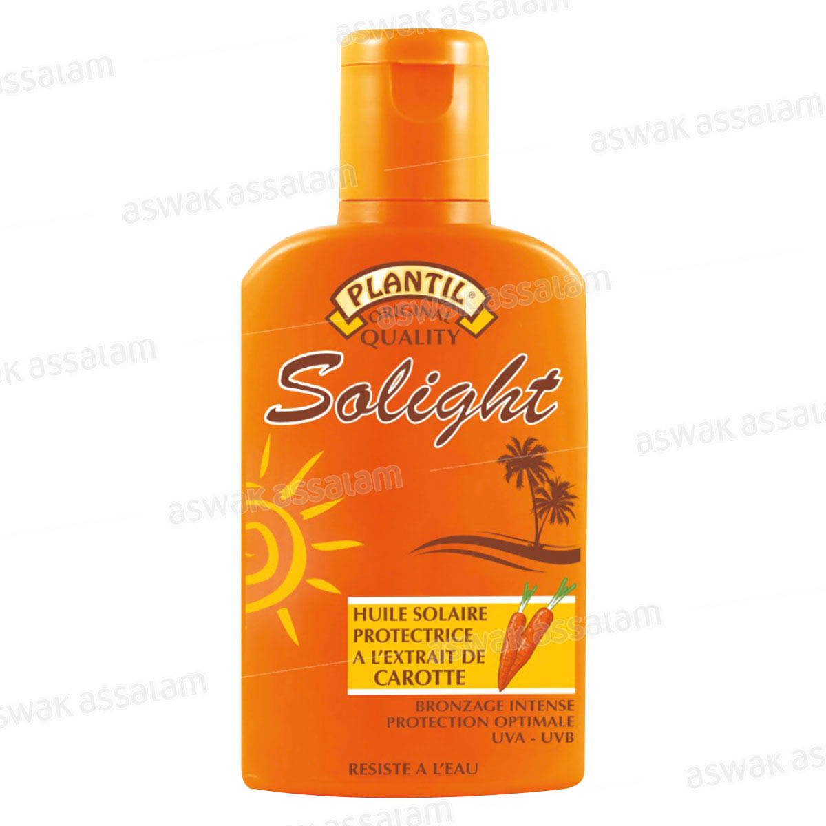 HUILE SOLAIRE PROTECTRICE A L'EXTRAIT DE CAROTTE 125ML SOLIGHT 