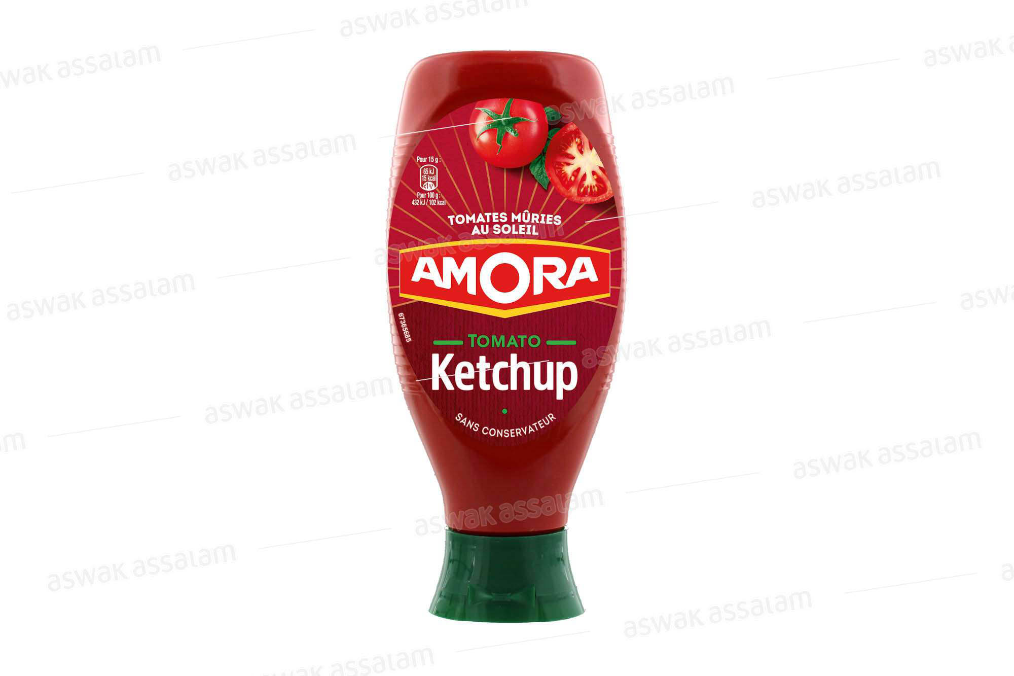 KETCHUP NATURE 280G AMORA