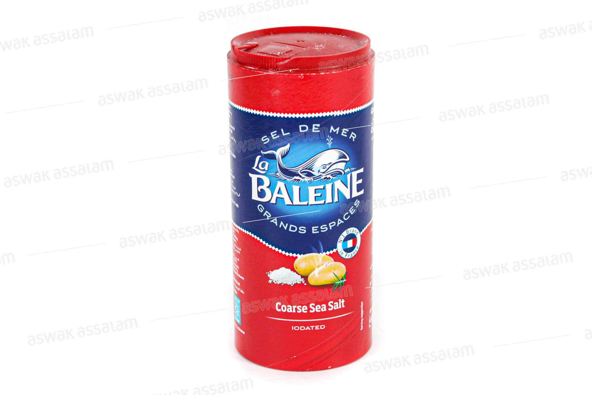 GROS SEL DE MER 600G LA BALEINE