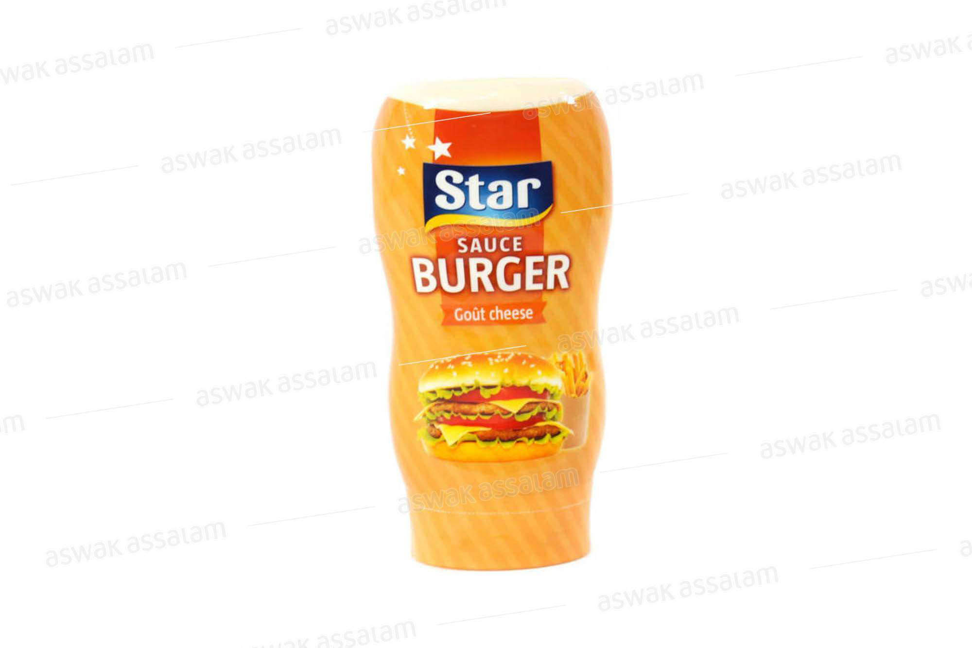 SAUCE BURGER GOUT DE CHEESE TETE EN BAS 305ML STAR