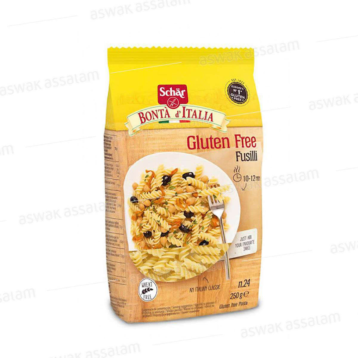 FUSILLI SANS GLUTEN 250G SCHAR