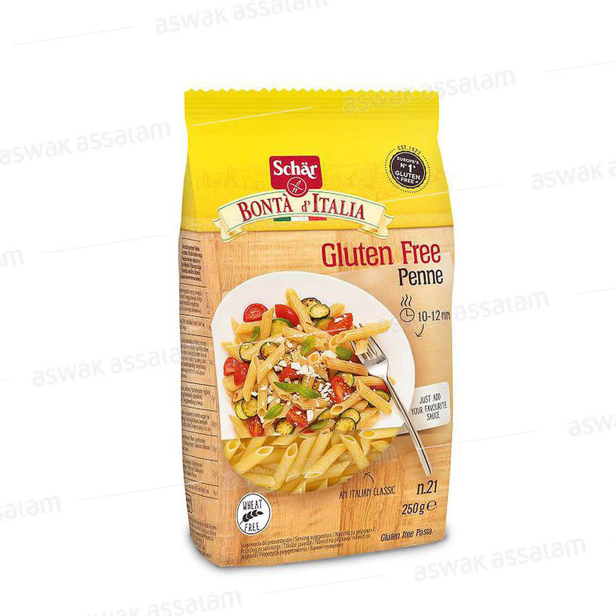 PENNE SANS GLUTEN 250G SCHAR