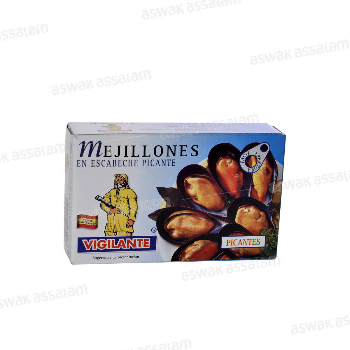 MOULES A L'ESCABECHE PIQUANTE 115G VIGILANTE