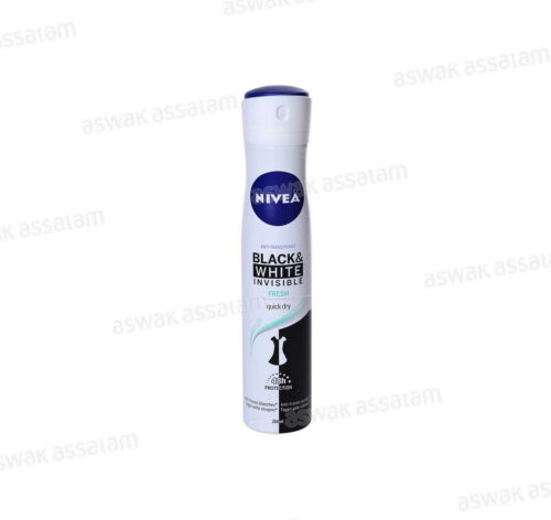 DEODORANT BLACK & WHITE POUR FEMME NIVEA