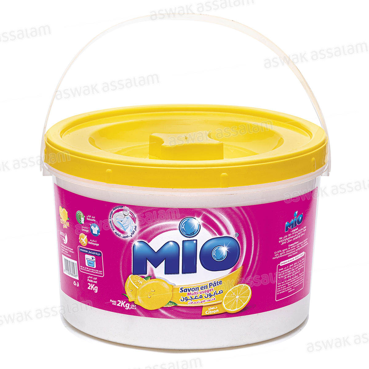 PATE LAVANTE CITRON 2KG MIO