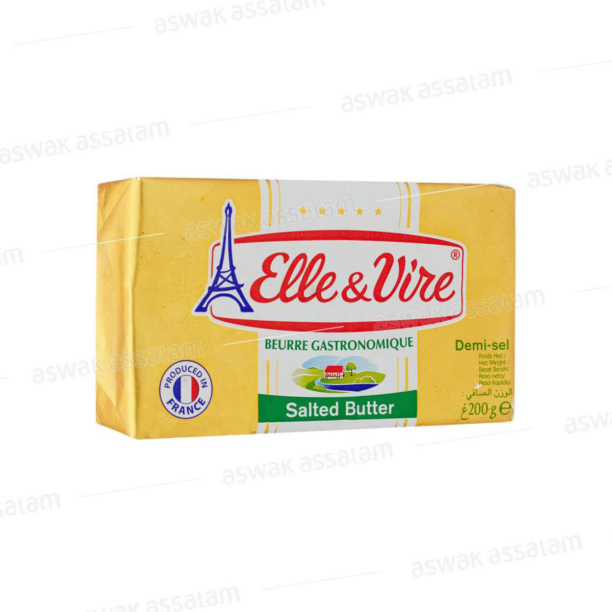 BEURRE DEMI SEL 200G ELLE&VIRE