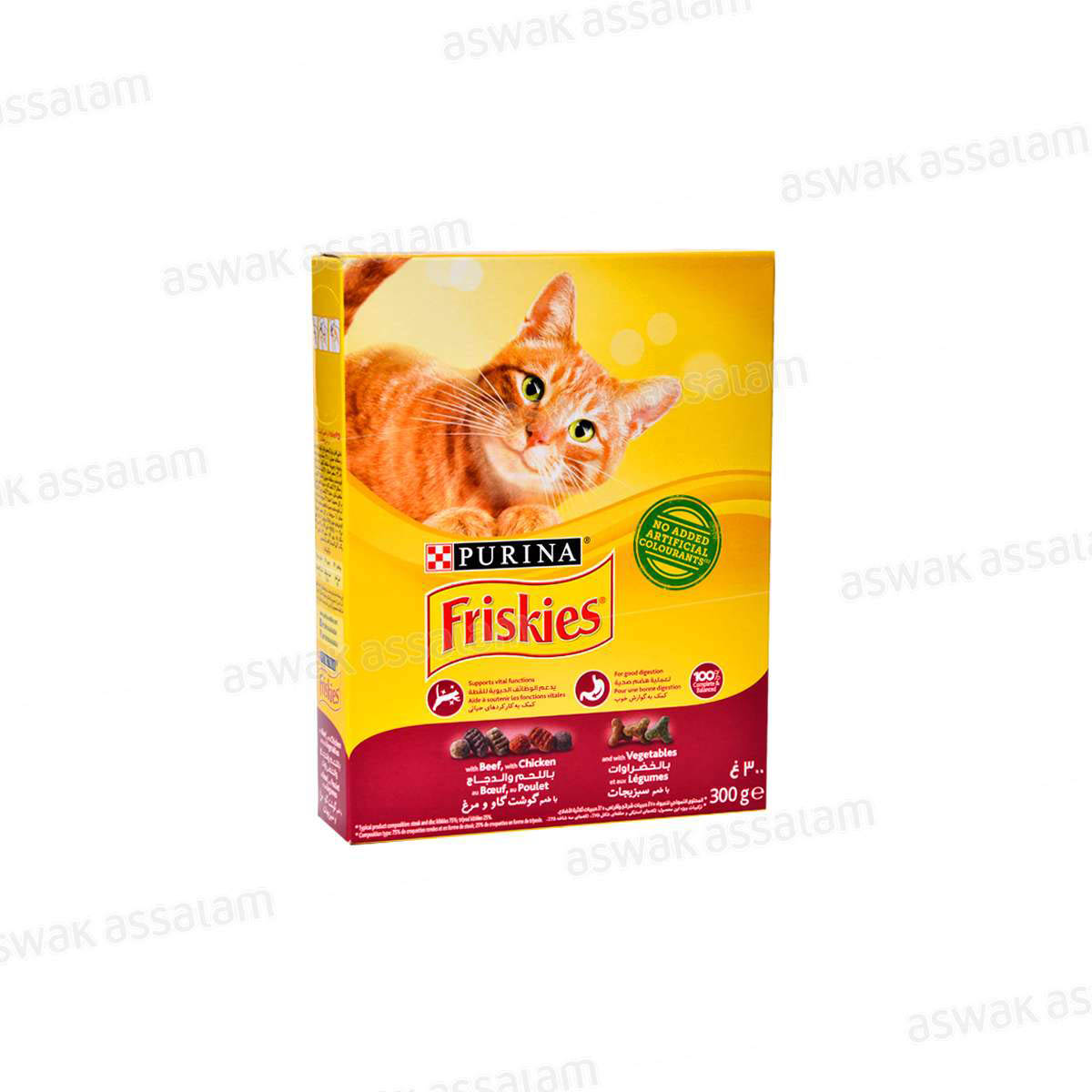 CROQUETTES BOEUF & POULET 300G POUR CHAT ADULTE FRISKIES
