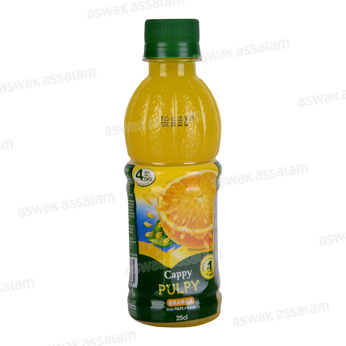 CAPPY PULPY ORANGE 25CL