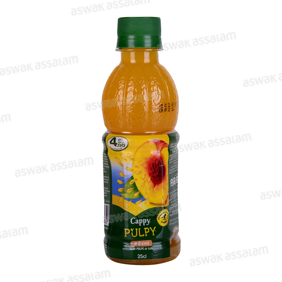 BOISSON A LA PULPE PECHE 25CL CAPPY PULPY