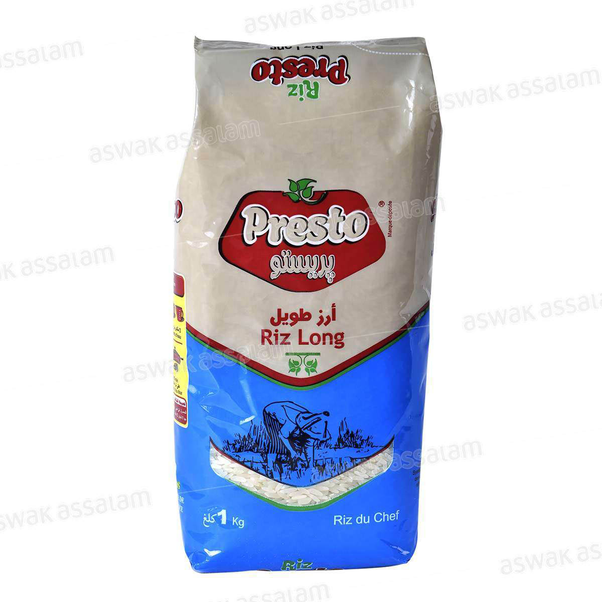 RIZ ROND 1KG PRESTO