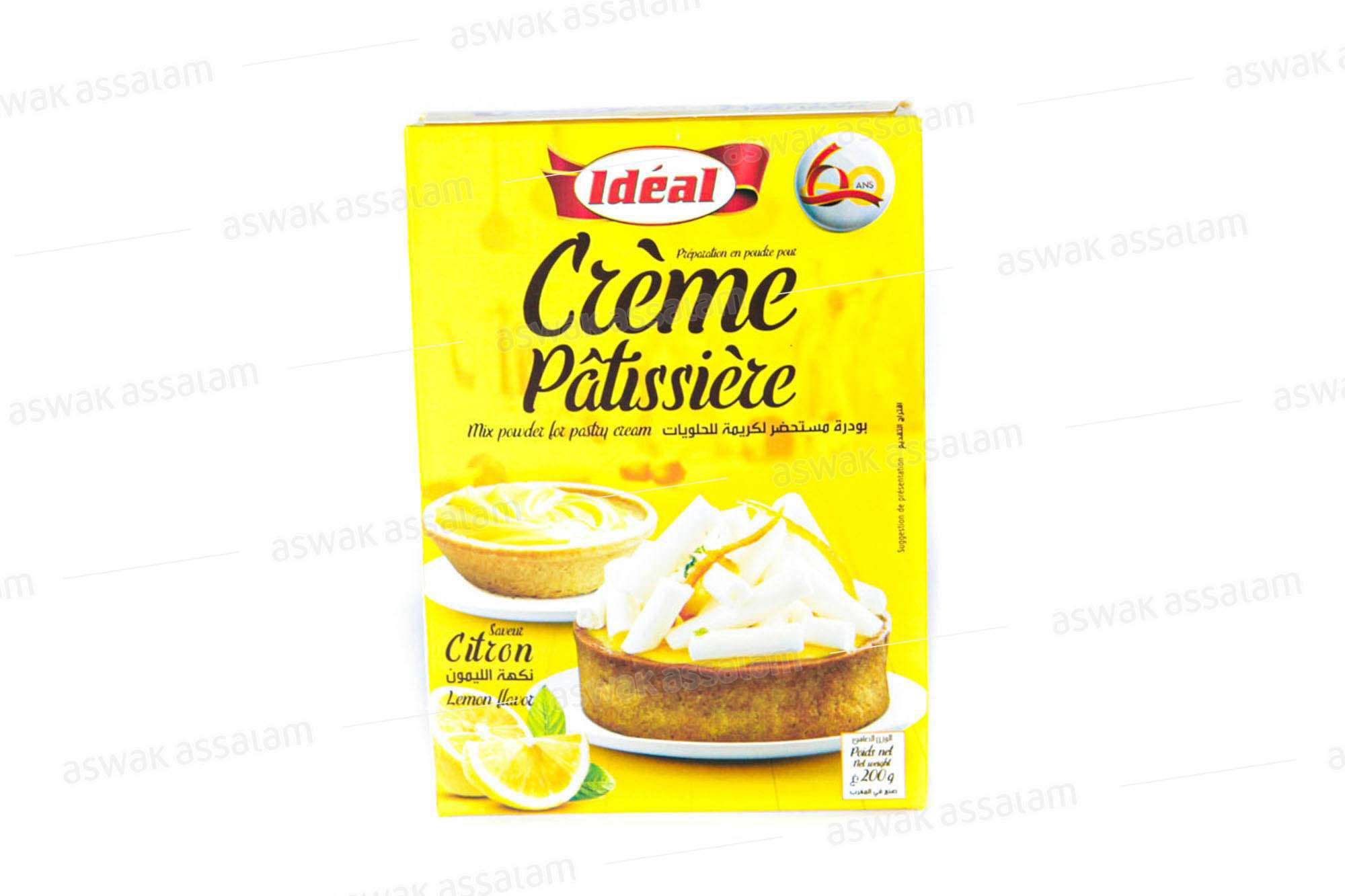 CREME PATISSIERE AU CITRON 200G IDEAL