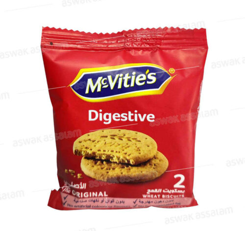 BISCUIT 2 PIECES DIGESTIVES MCVITIE’S