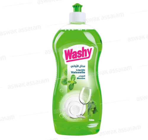 LIQUIDE VAISSELLE MENTHE 750ML WASHY