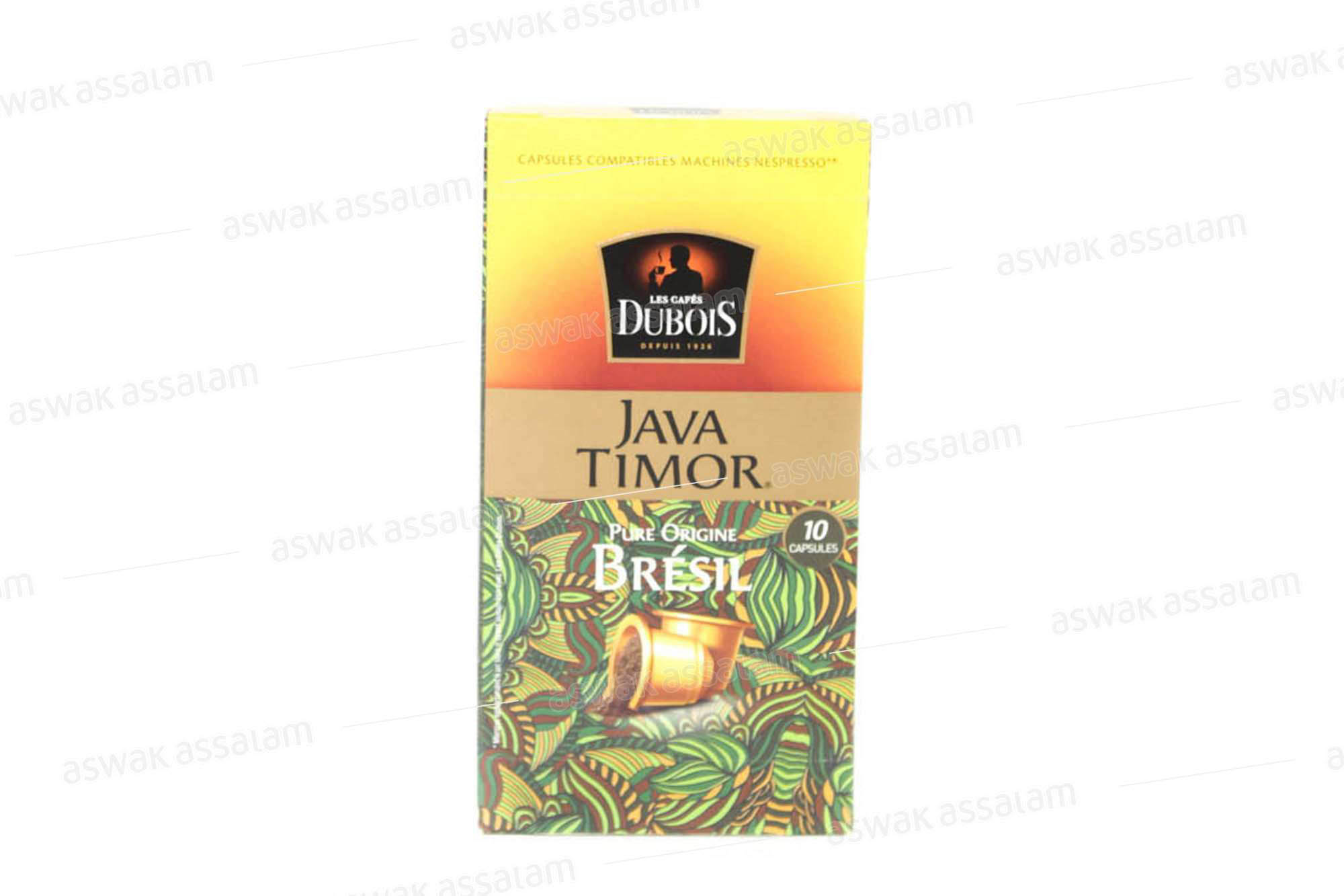 CAFE BRESIL BOITE 10 CAPSULES COMPATIBLES JAVA TIMOR