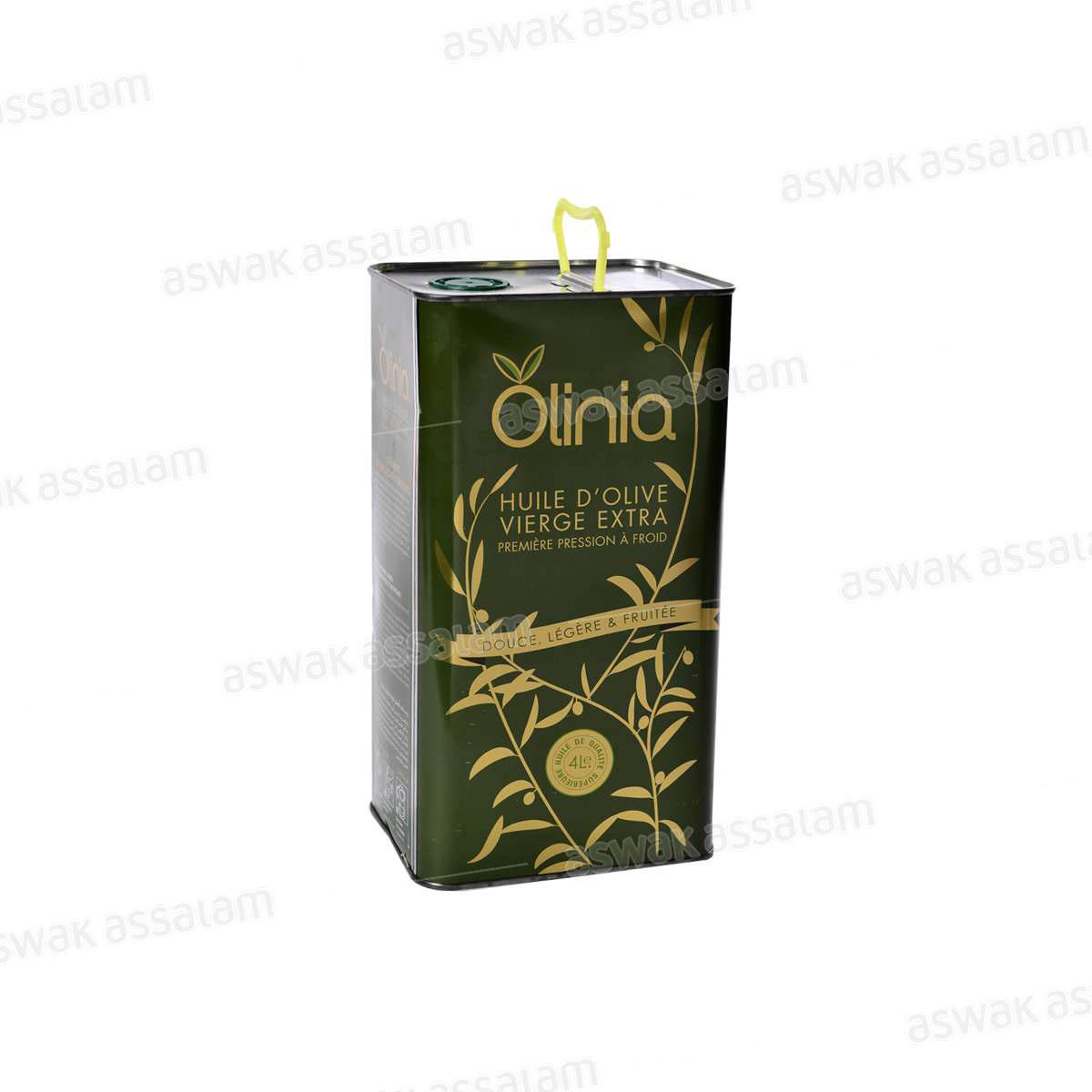 HUILE D'OLIVE EXTRA VIERGE 4L OLINIA