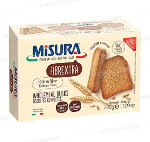 BISCOTTES BLE ENTIER 320G MISURA