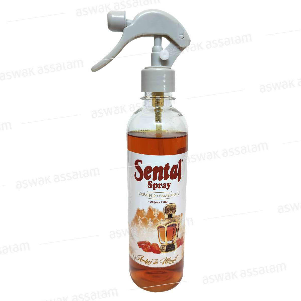 DESODORISANT SPRAY SENTEUR AMBER 400ML SENTAL