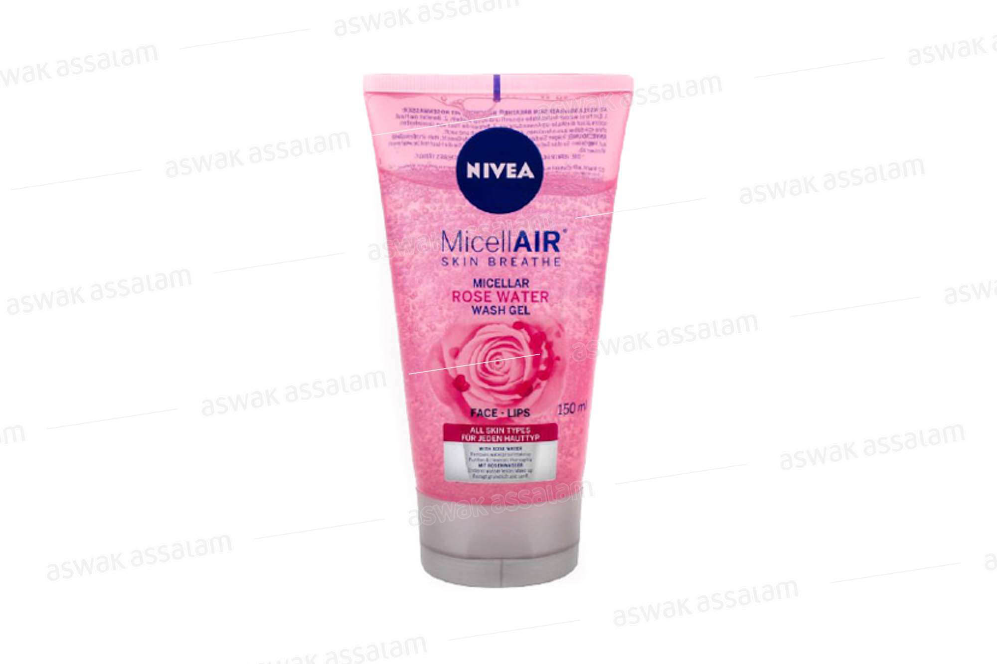 GEL NETTOYANT ROSE WATER 150ML NIVEA