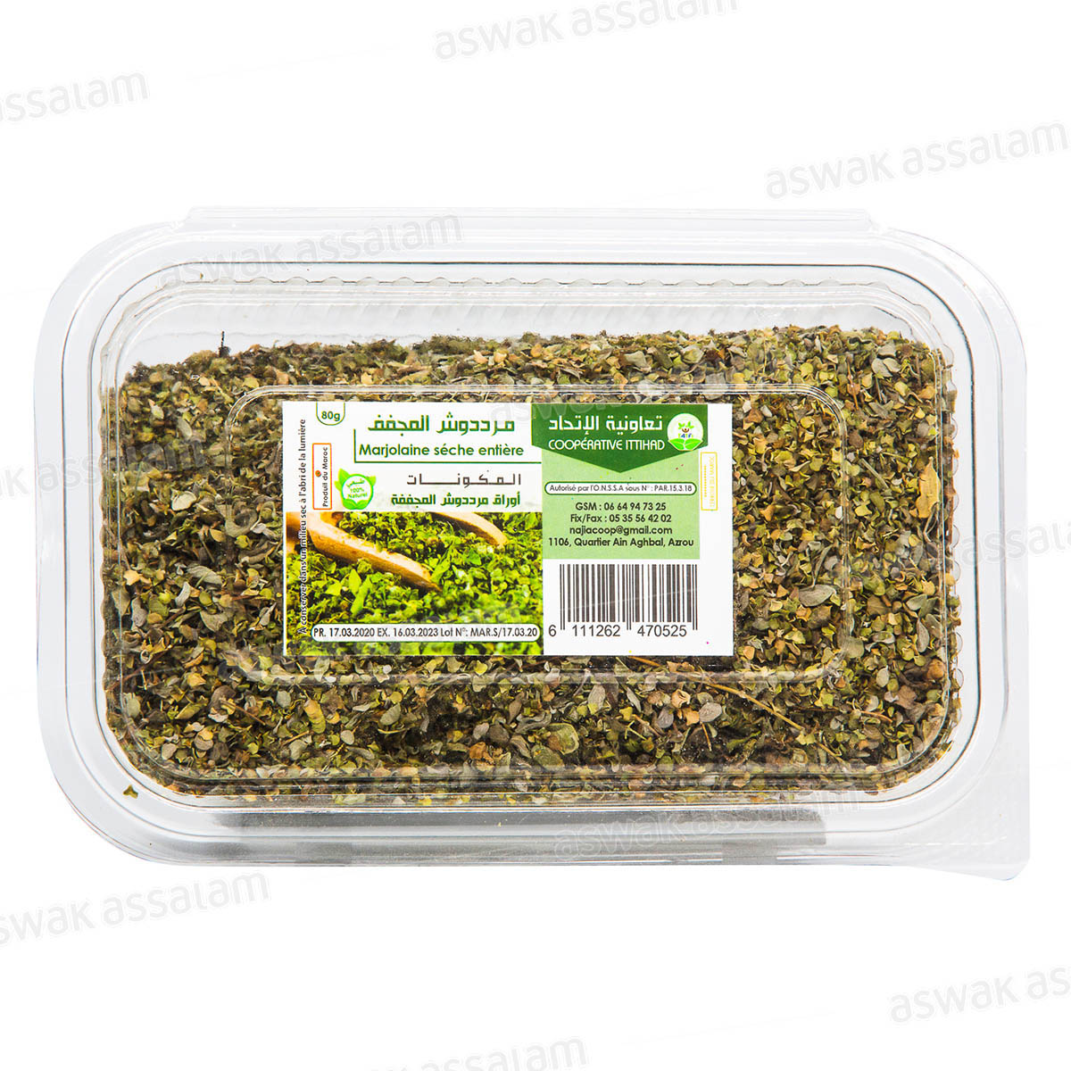 MARJOLAINE SECHEE 80G