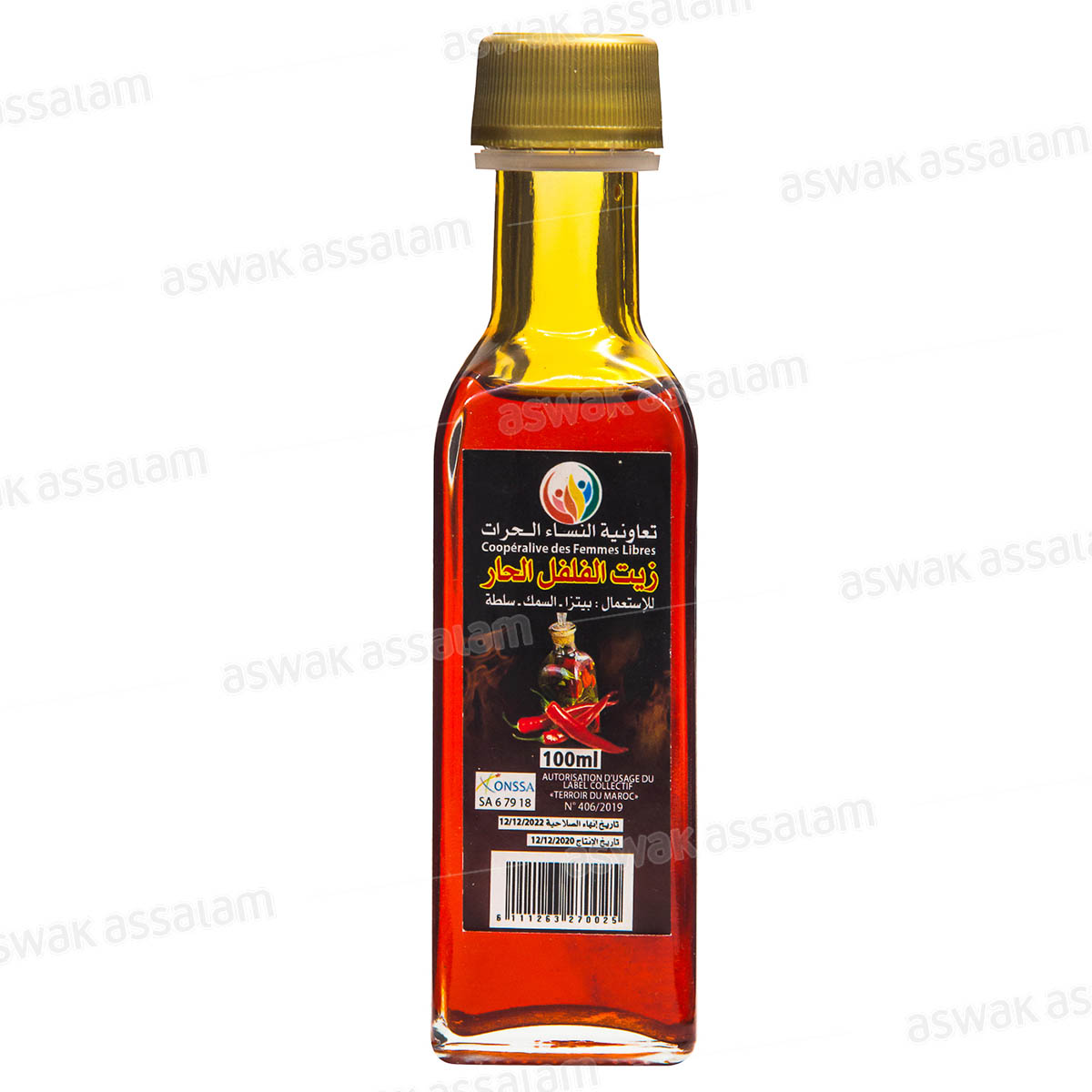 HUILE DE PIMENT FORT 100ML