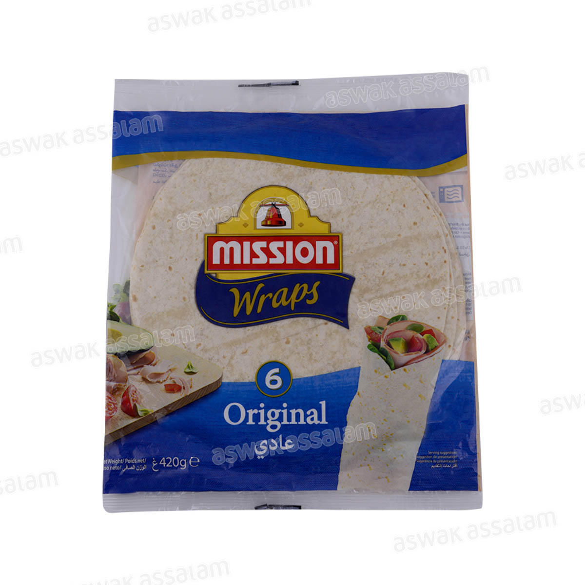 WRAPS ORIGINAL 25CM 6 UNITES MISSION