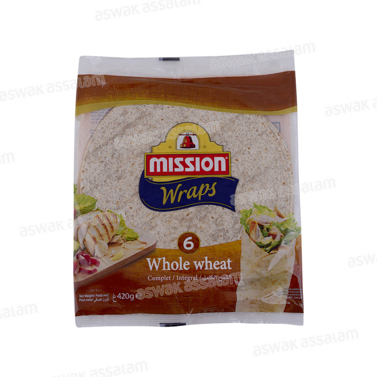 WRAPS BLE COMPLET 25CM 6 UNITES MISSION