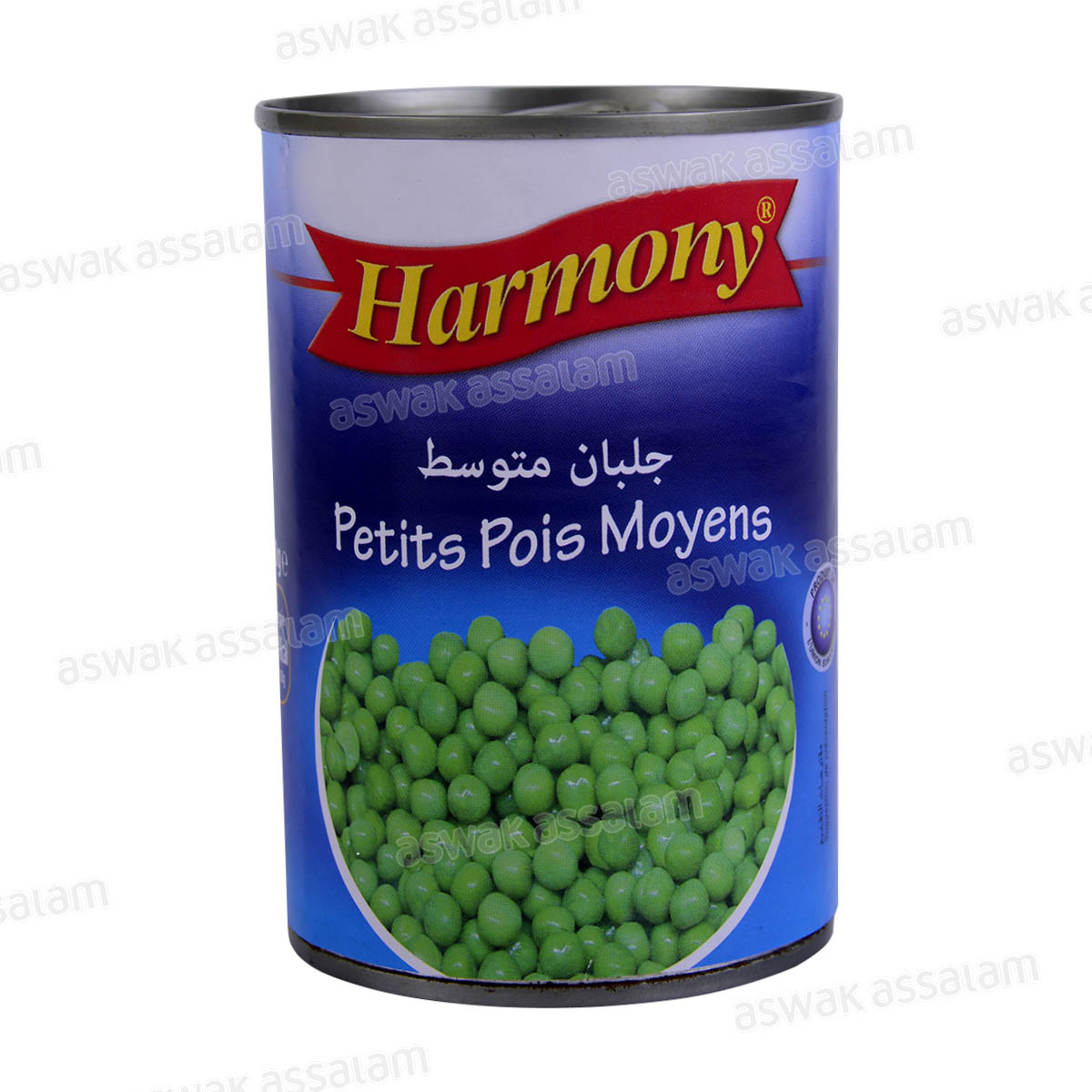 PETITS POIS MOYENS 425G HARMONY