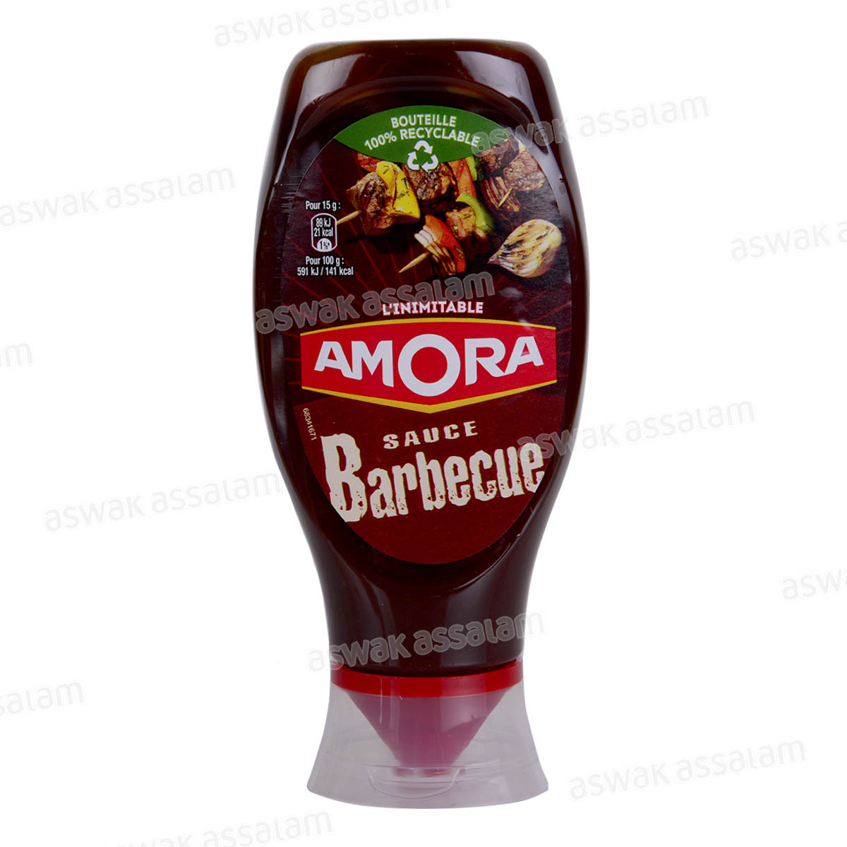 SAUCE BARBECUE 490G AMORA